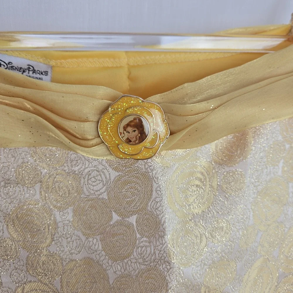Belle Dress Beauty And the Beast Costume Disney Parks Size L 10-12 Halloween